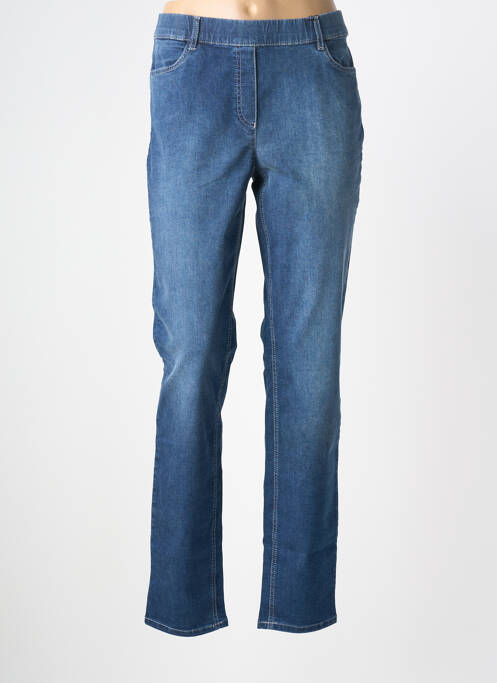 Jeans coupe slim tissage brut taille normale bleu STARK femme