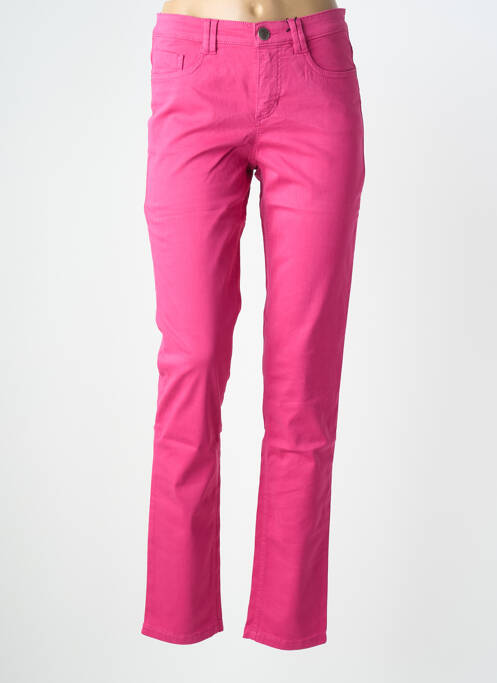 Jeans coupe slim stretch taille normale rose fonce STARK femme