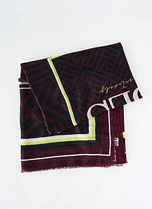 Foulard tissage popeline violet STREET ONE femme
