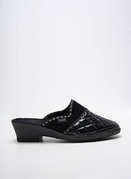 Mules/sabots talon de 4 à 6cm noir FARGEOT femme