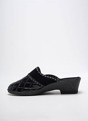 Mules/sabots talon de 4 à 6cm noir FARGEOT femme
