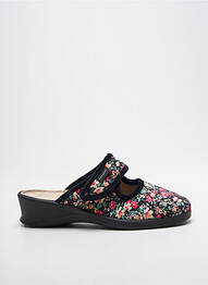 Chaussons/pantoufles voute plantaire talon de 4 à 6cm noir FARGEOT femme