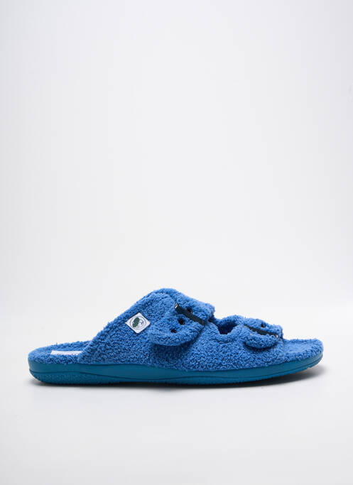 Mules/sabots fermeture boucle(s) bout ouvert bleu LA BANDE À MICH' homme