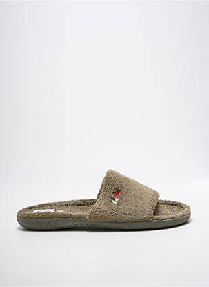 Mules/sabots bout ouvert bout ouvert vert LA BANDE À MICH' homme