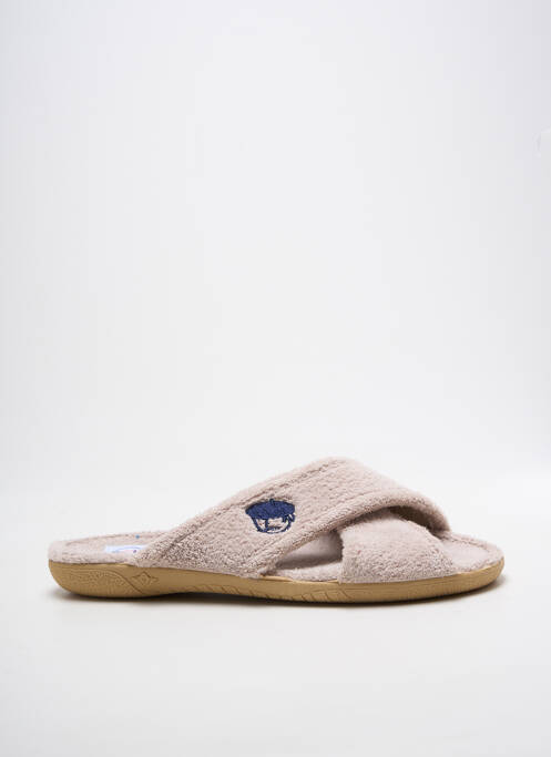 Mules/sabots bout ouvert bout ouvert beige LA BANDE À MICH' homme