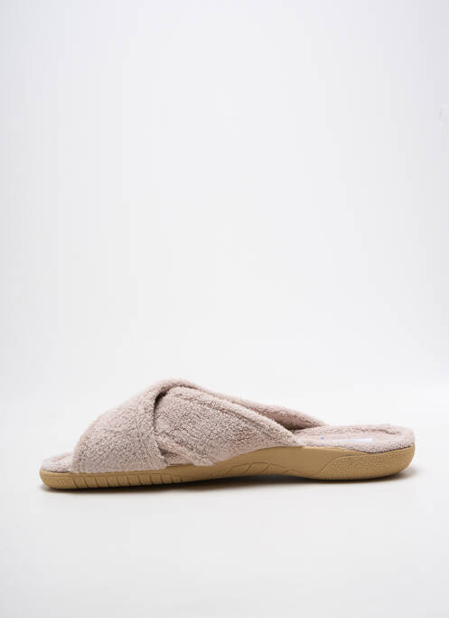 Mules/sabots bout ouvert bout ouvert beige LA BANDE À MICH' homme