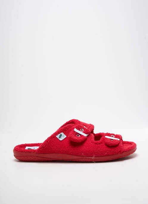 Mules/sabots fermeture boucle(s) bout ouvert rouge LA BANDE À MICH' homme