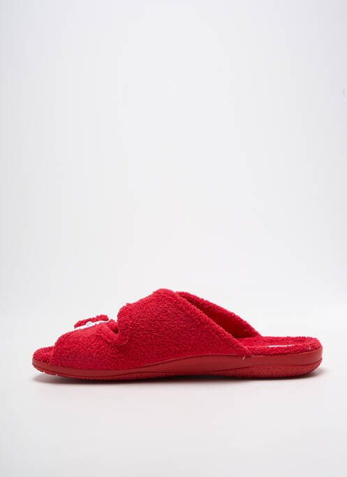 Mules/sabots fermeture boucle(s) bout ouvert rouge LA BANDE À MICH' homme