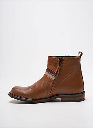 Bottines/boots semelle amovible talon bas marron BELLAMY fille