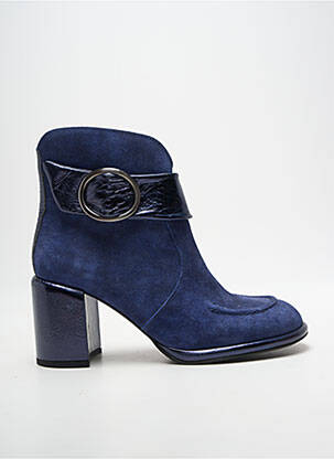 Bottines/boots talon bottier talon de 7 à 9cm bleu CASTA femme