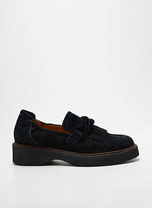 Mocassins type de semelle amortissante talon de 4 à 6cm noir FUGITIVE BY FRANCESCO ROSSI femme