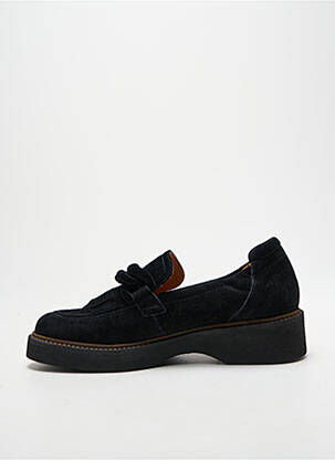 Mocassins type de semelle amortissante talon de 4 à 6cm noir FUGITIVE BY FRANCESCO ROSSI femme