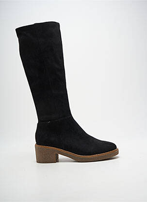 Bottes bout rond talon de 4 à 6cm noir FUGITIVE BY FRANCESCO ROSSI femme