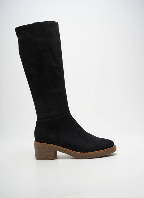 Bottes bout rond talon de 4 à 6cm noir FUGITIVE BY FRANCESCO ROSSI femme