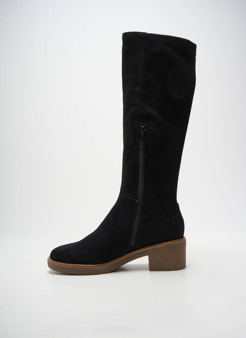 Bottes bout rond talon de 4 à 6cm noir FUGITIVE BY FRANCESCO ROSSI femme