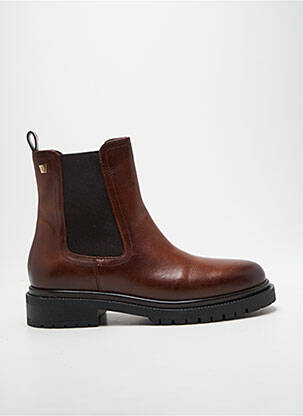 Bottines/boots talon bas talon plat jusqu'à 3cm marron JB MARTIN femme