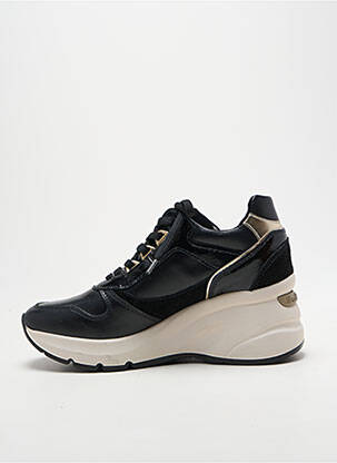 Baskets talon compensé talon de 7 à 9cm noir NERO GIARDINI femme