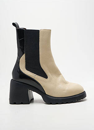 Bottines/boots talon bottier talon de 7 à 9cm noir WONDERS femme