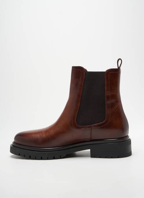 Bottines/boots talon bas talon plat jusqu'à 3cm marron JB MARTIN femme