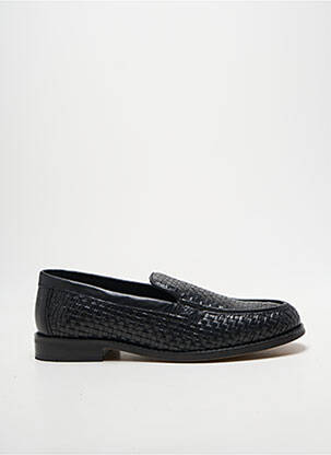 Mocassins tissage satiné talon plat jusqu'à 3cm noir JB MARTIN femme