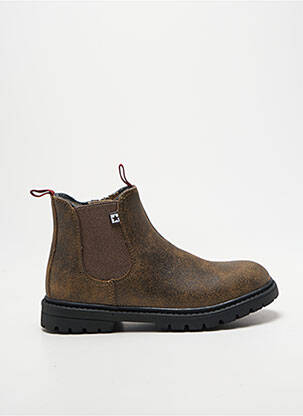 Bottines/boots talon bas talon bas marron BONTON fille