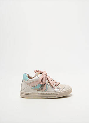 Baskets bout rond bout rond beige BABYBOTTE fille