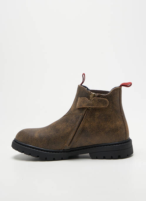 Bottines/boots talon bas talon bas marron BONTON fille