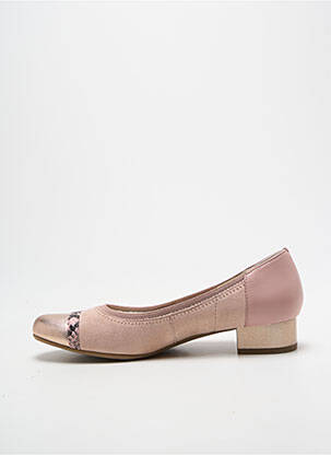 Ballerines talon bas talon plat jusqu'à 3cm rose SWEET femme