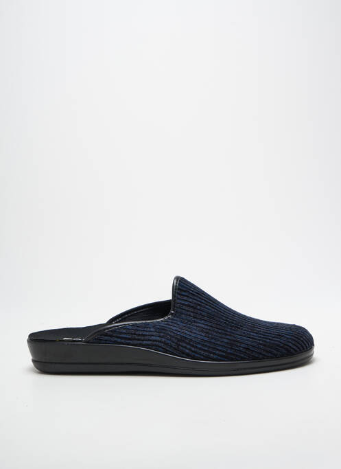 Chaussons/pantoufles voute plantaire bout rond bleu ROHDE homme