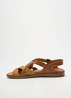 Sandales/nu pieds fermeture boucle(s) talon plat jusqu'à 3cm marron PIKOLINOS femme