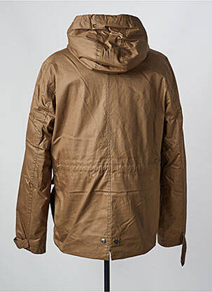 Parka manches longues a capuche marron ELEMENT homme