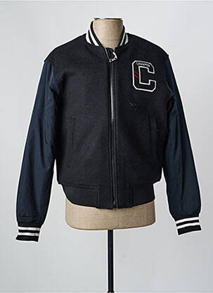 Veste casual resserrée sur le bas noir CHAMPION homme