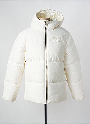 Doudoune manches longues a capuche blanc CHAMPION homme