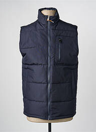 Doudoune poches sans capuche bleu ONLY & SONS homme