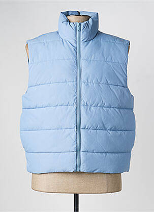 Doudoune poches sans capuche bleu NOISY MAY femme