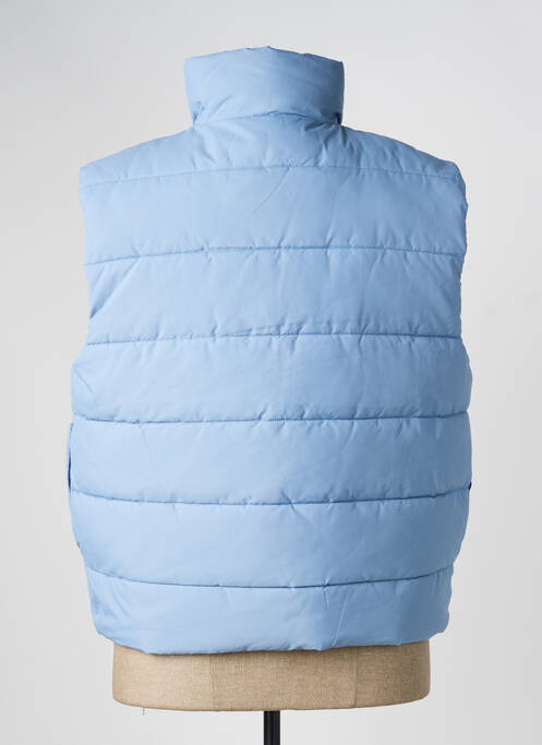 Doudoune poches sans capuche bleu NOISY MAY femme