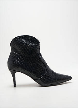 Bottines/boots bout pointu talon de 7 à 9cm noir BILLIBI femme