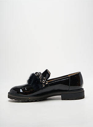 Mocassins matière lisse talon plat jusqu'à 3cm noir GADEA femme