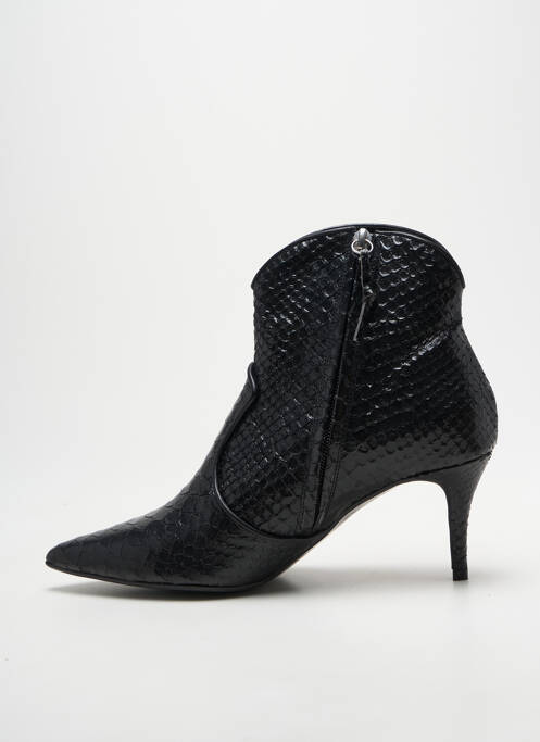 Bottines/boots bout pointu talon de 7 à 9cm noir BILLIBI femme