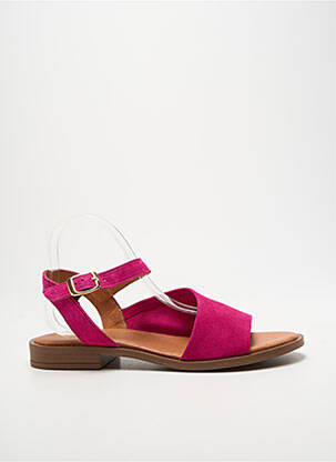 Sandales/nu pieds chiquet talon plat jusqu'à 3cm rose WE DO femme