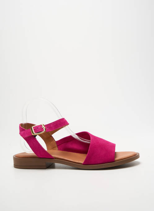 Sandales/nu pieds chiquet talon plat jusqu'à 3cm rose WE DO femme