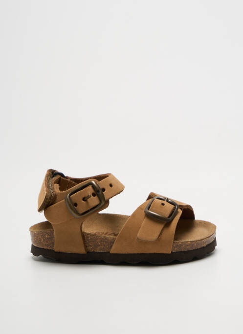 Sandales/nu pieds bout ouvert bout ouvert marron REQINS garcon