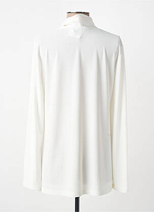 Tunique manches longues col v blanc JOSEPH RIBKOFF femme