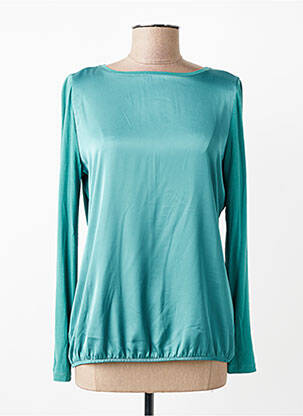 Top col rond manches longues vert GERRY WEBER femme