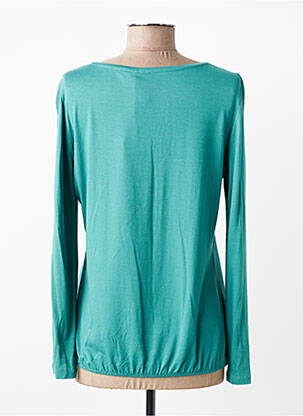 Top col rond manches longues vert GERRY WEBER femme