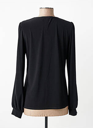 Top coupe cintrée manches longues noir JOSEPH RIBKOFF femme