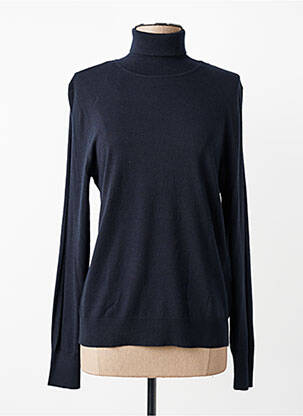 Pull col roulé coupe cintrée manches longues noir GERRY WEBER femme