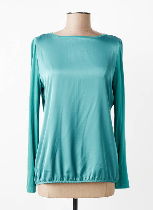 Top col rond manches longues vert GERRY WEBER femme