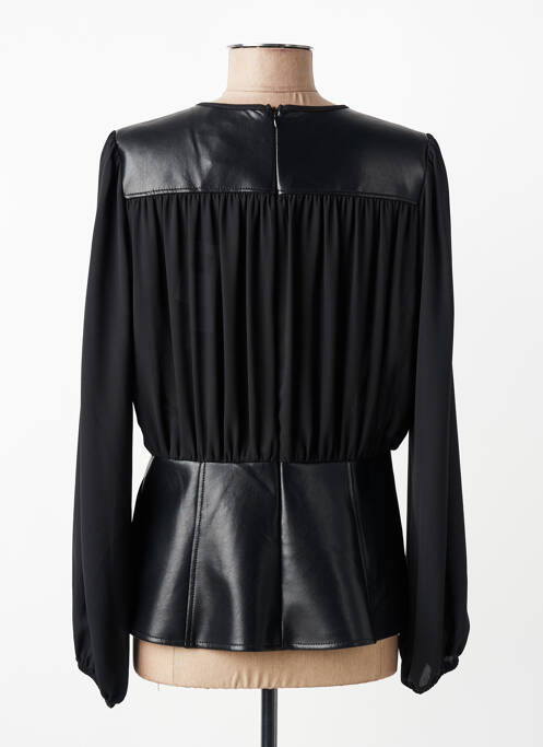 Blouse col rond manches longues noir JOSEPH RIBKOFF femme