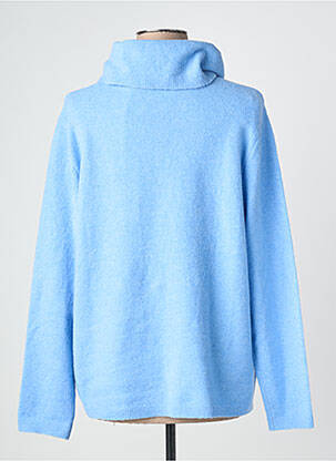 Pull col roulé coupe droite manches longues bleu GERRY WEBER femme